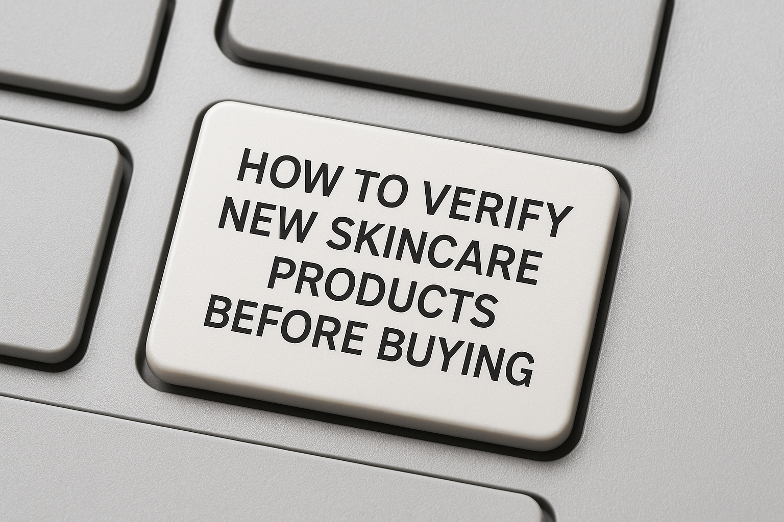 How to Verify New Skincare Products Before Buying